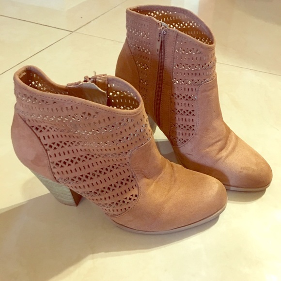 Suede Ankle Boots - Picture 1 of 3